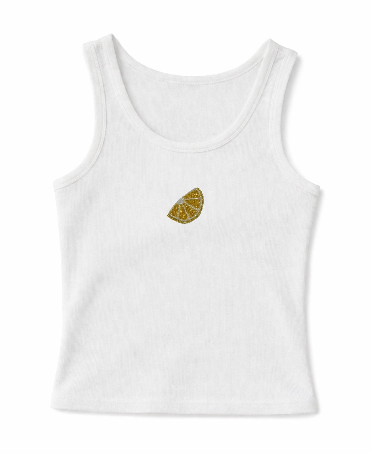 Woman tank top : lemon